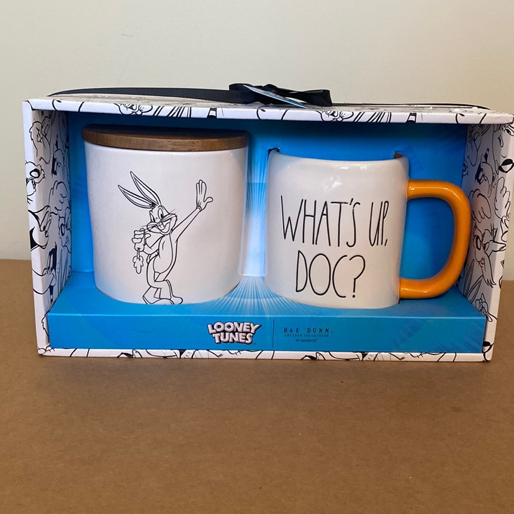 Rae Dunn WHAT”S UP DOC set